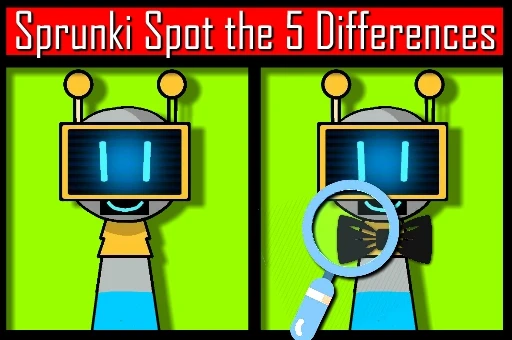 Sprunki Spot the 5 Differences